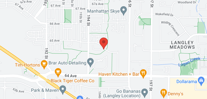 map of 110 19530 65 AVENUE